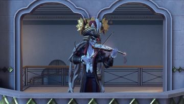 【奇珍时装】小提琴家-不羁的浪漫和【独特随身物品】小提琴家-笼中鸟的游戏内效果展示