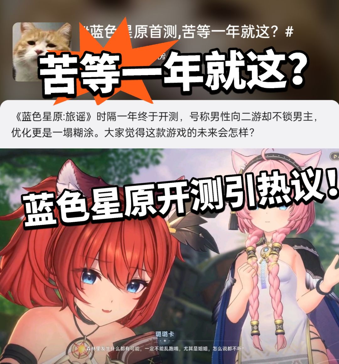 蓝色星原开测引热议!很失望? 1