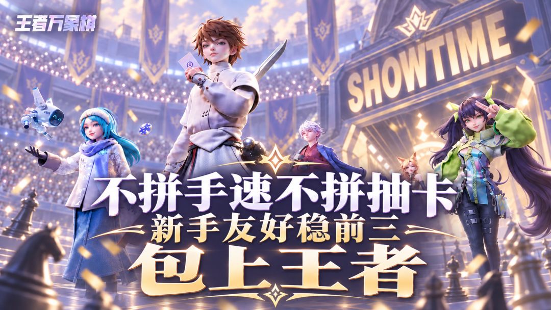 《王者万象棋》稳前三上分阵容推荐，不拼手速不怕对手卡牌截图