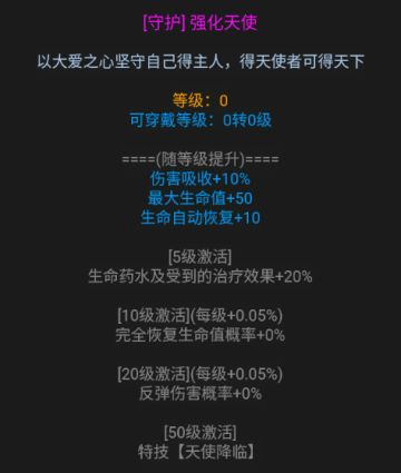 【如何获得强化天使】