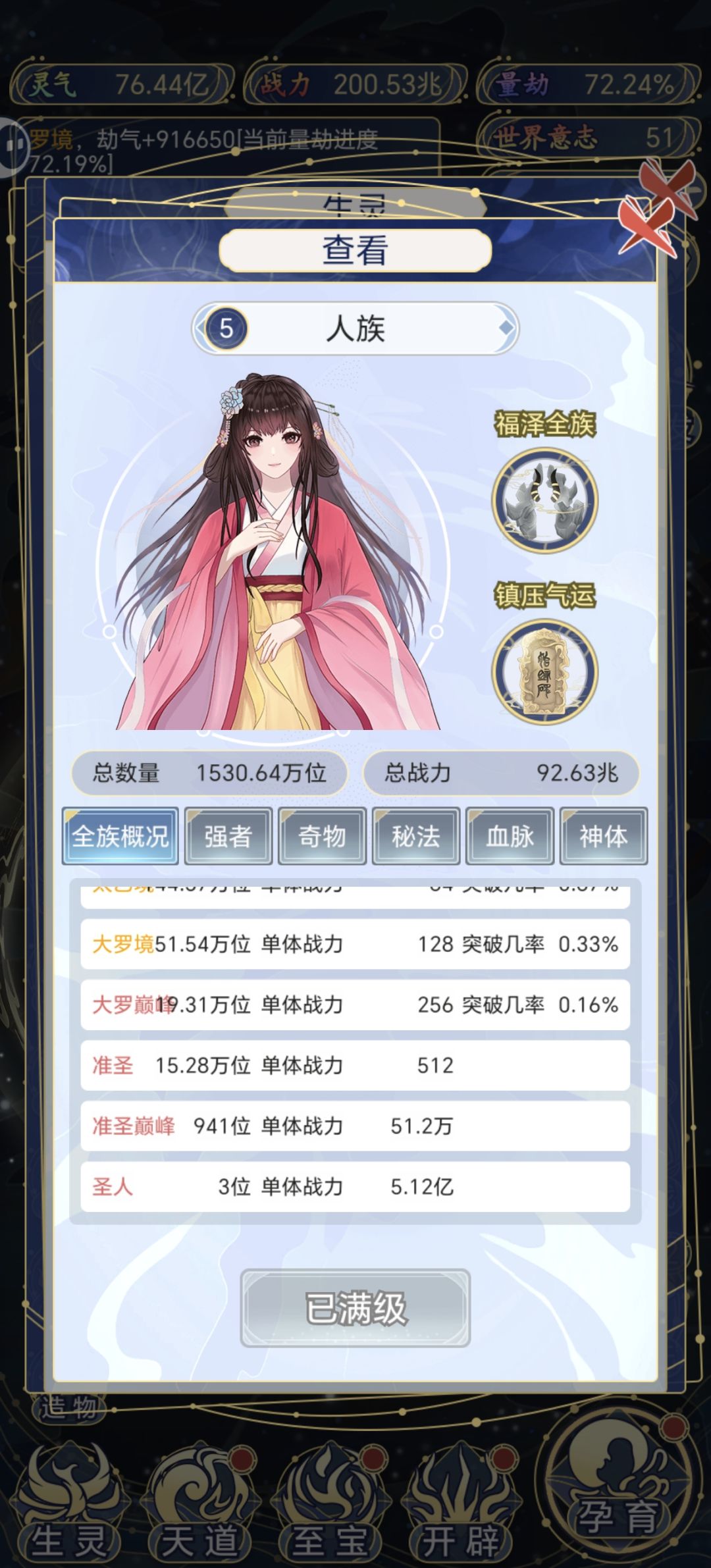 两个圣人直接反超人族 2