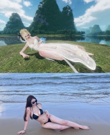 1比1模仿剑三角色