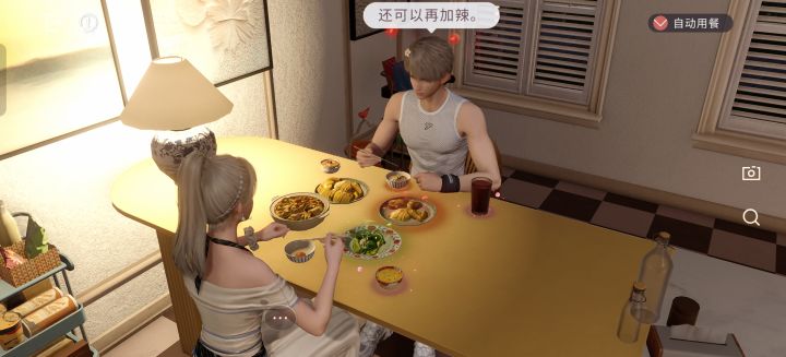 沈星回喜欢原味白切鸡和爆辣白切鸡，主食喜欢清汤面。如果在现实中我可以和他做干饭搭子。我也爱吃这些。截图