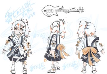 [第二届设计大赛]骨鱼贝斯手-贝琳娅