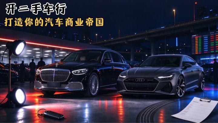 50 万起步，靠倒腾二手车赚到上亿！截图