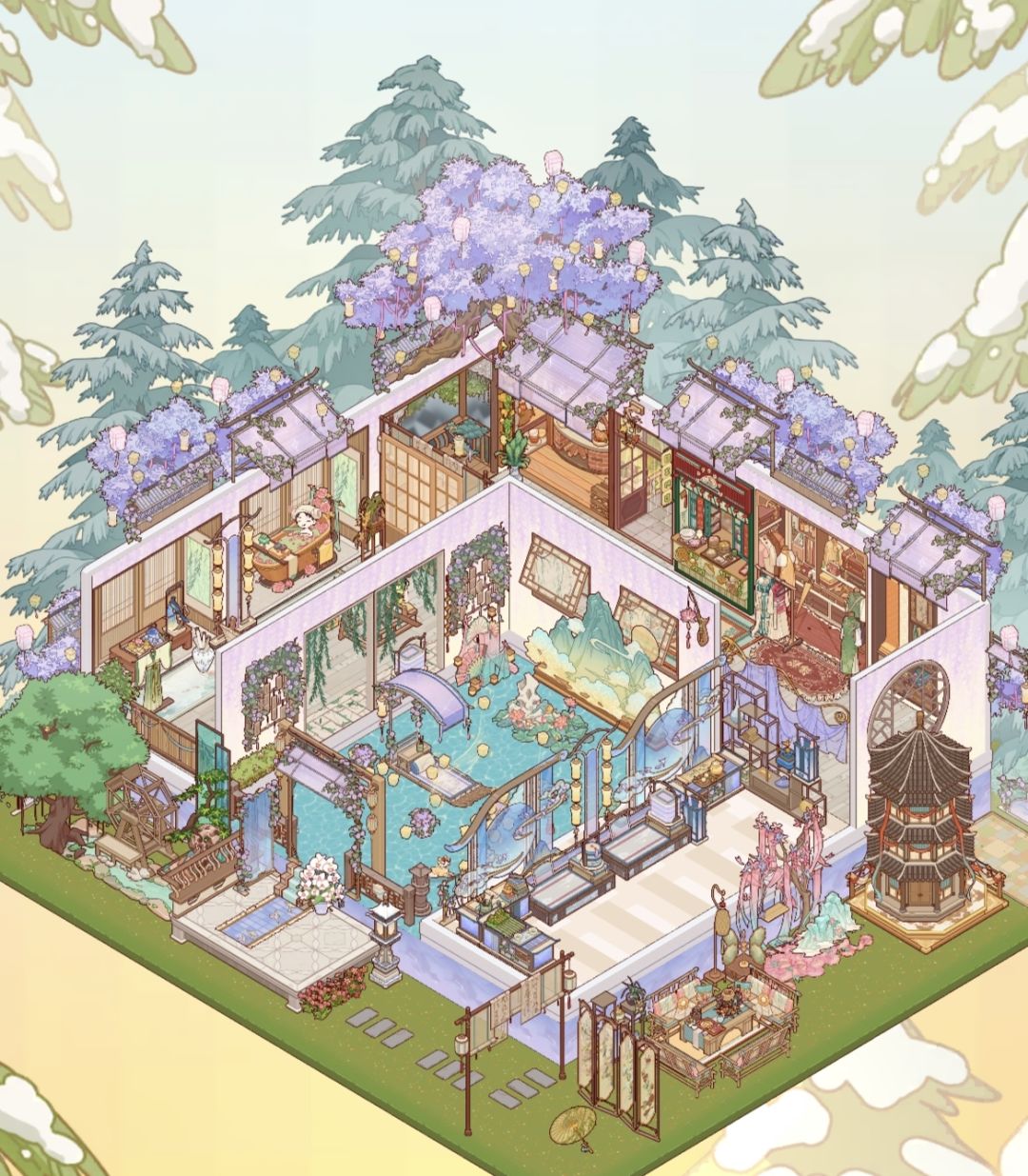 《四时庭院🏡记》 2