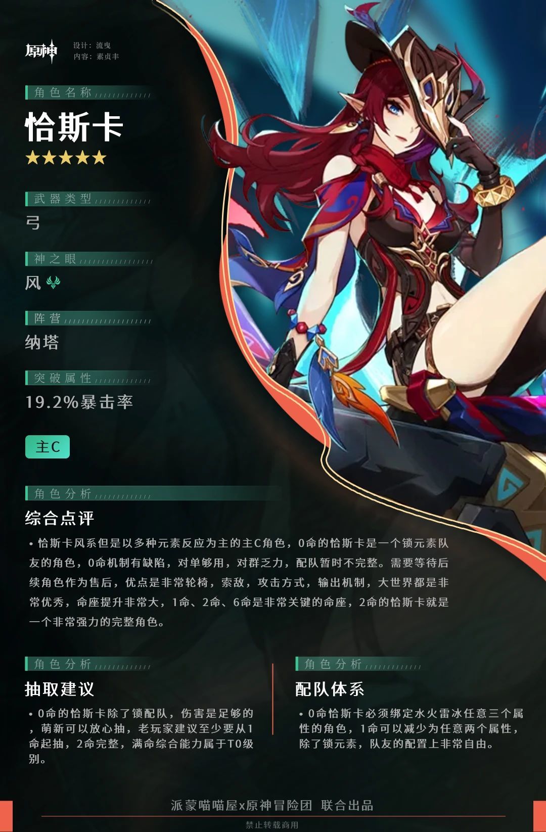 【V5.2攻略】不打风伤的风C 恰斯卡解析截图