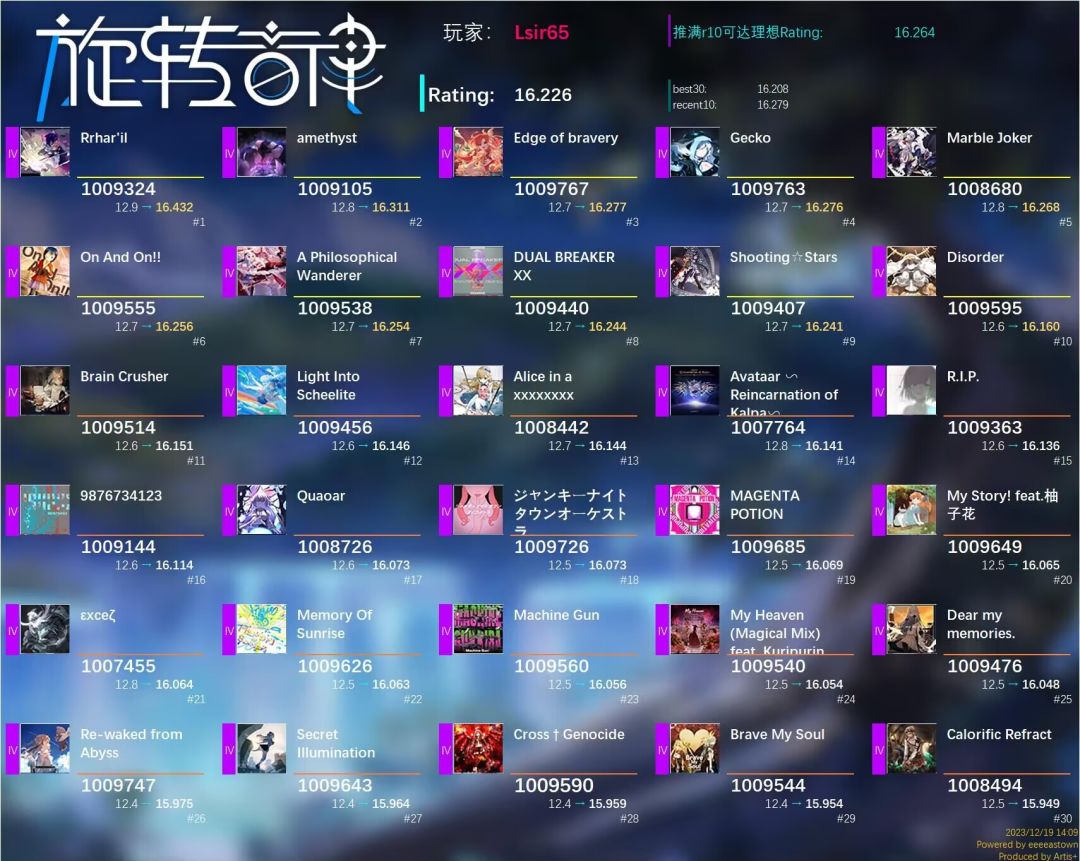 曲包【自未来的歌】全AP 3