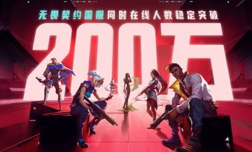 《无畏契约》国服在线人数破200万