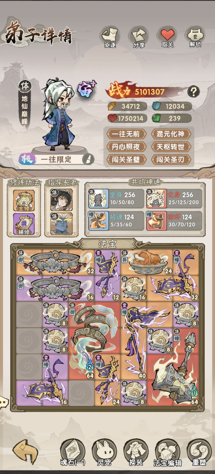 体系pvp长老和功法要怎么带呢截图