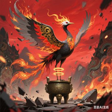 【焚天烬羽·赤霄毕方】