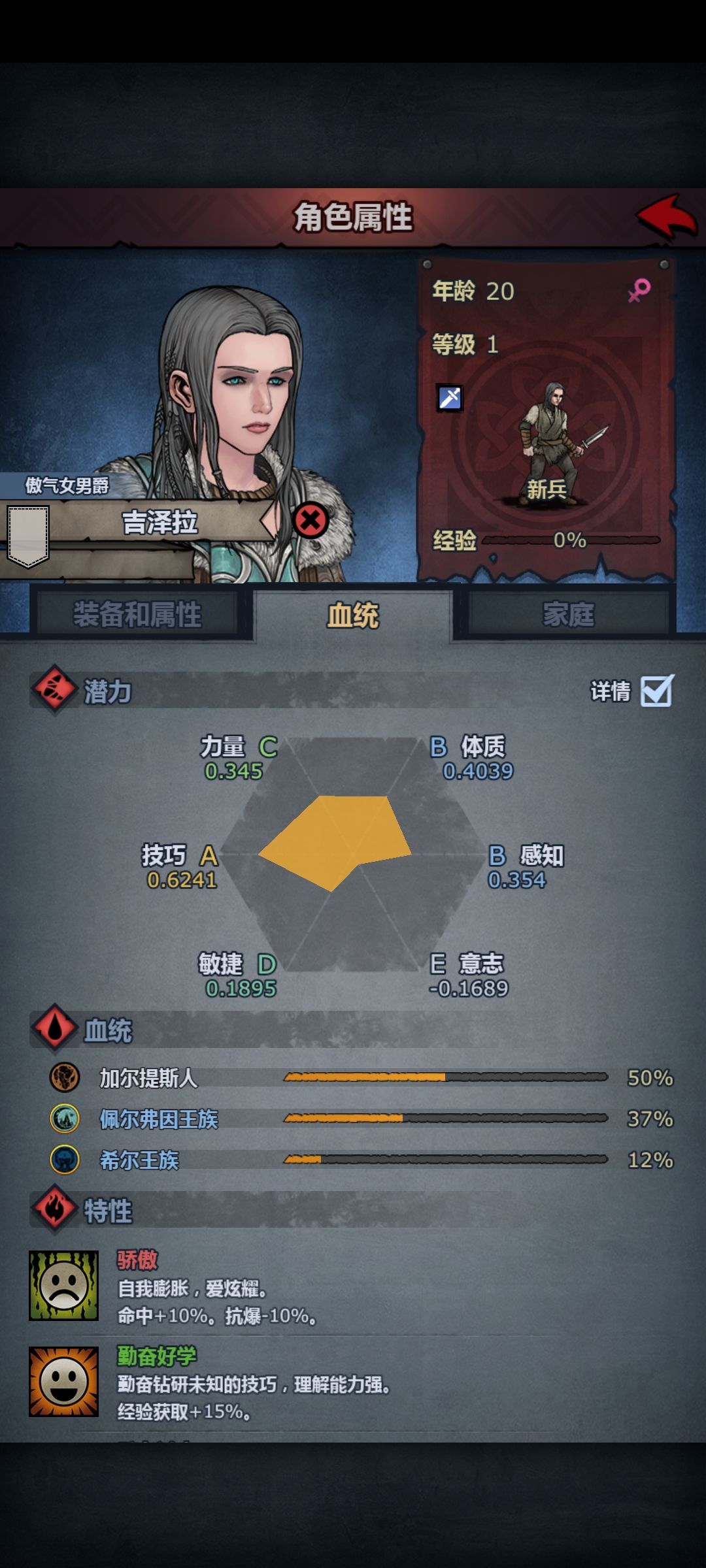这些属性分配的人要怎么选择职业呢? 8