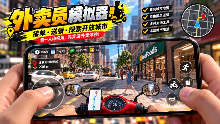 外卖员模拟器》手机版截图
