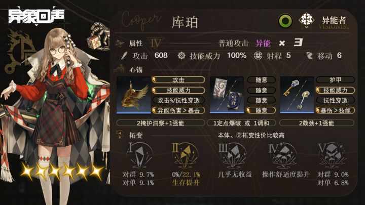 库珀！顶级输出！表面上是异能者，实则异能狙！【异象回声】截图