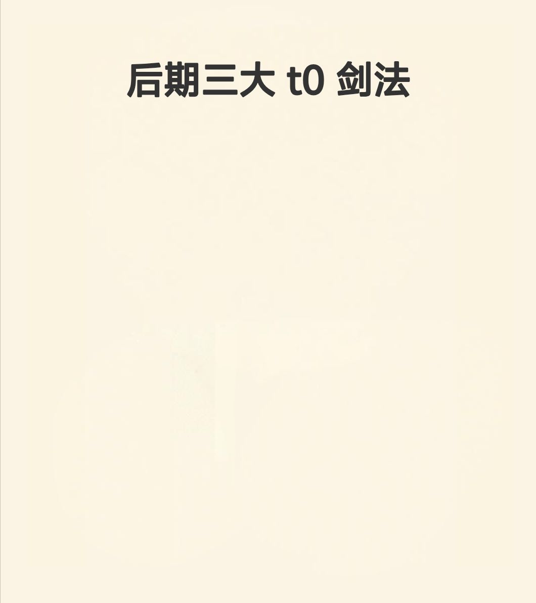 各兵器后期最超标的 3 大武学 3