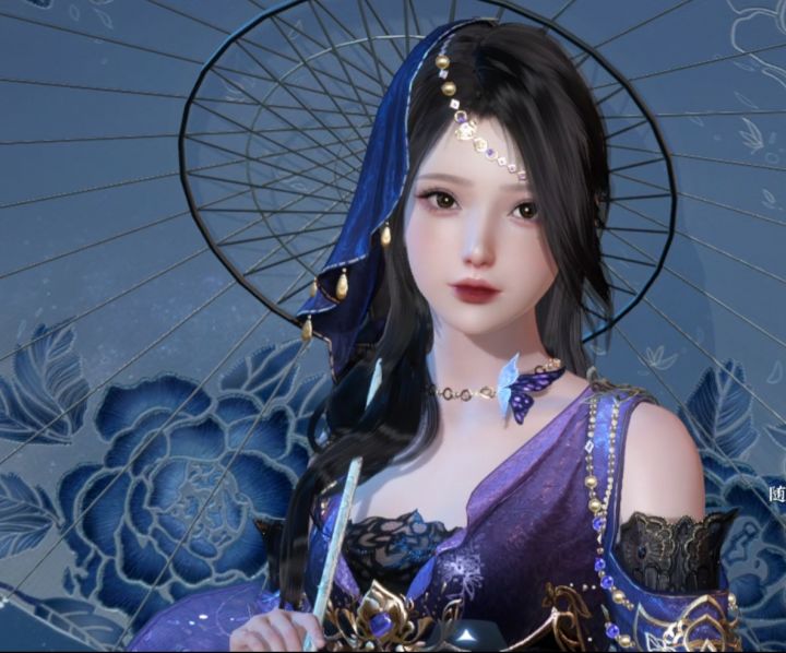好喜欢捏的女儿,虽然不知道为啥没人喜欢,但是我自己还挺喜欢的#逆水寒手游云捏脸截图