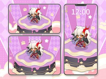 ☆8月式神茨木童子诞生庆典壁纸放送！☆