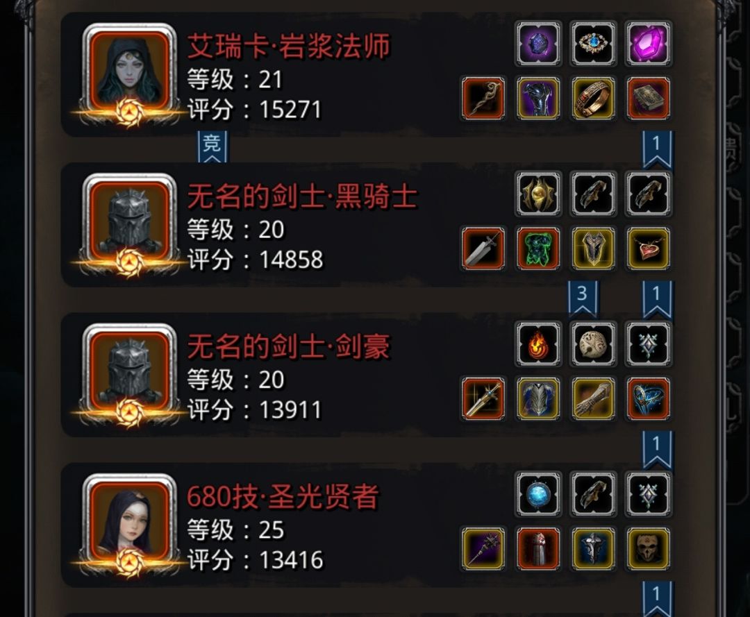 分享一套圣诫自配纯挂机速杀半门配装截图