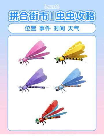 心动小镇拼合街市｜新虫虫攻略