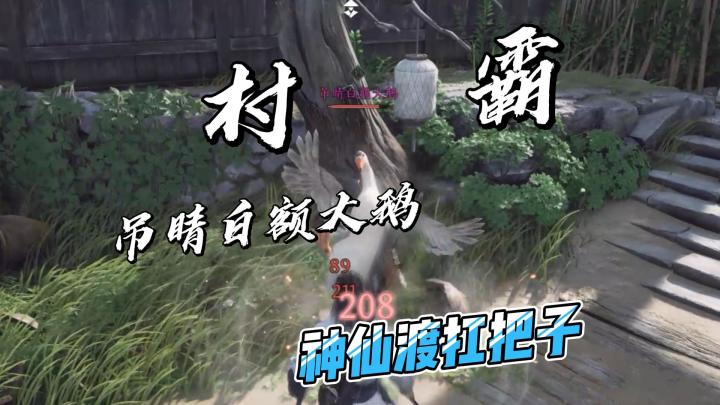 这难道就是功夫大鹅?我都打不过!截图