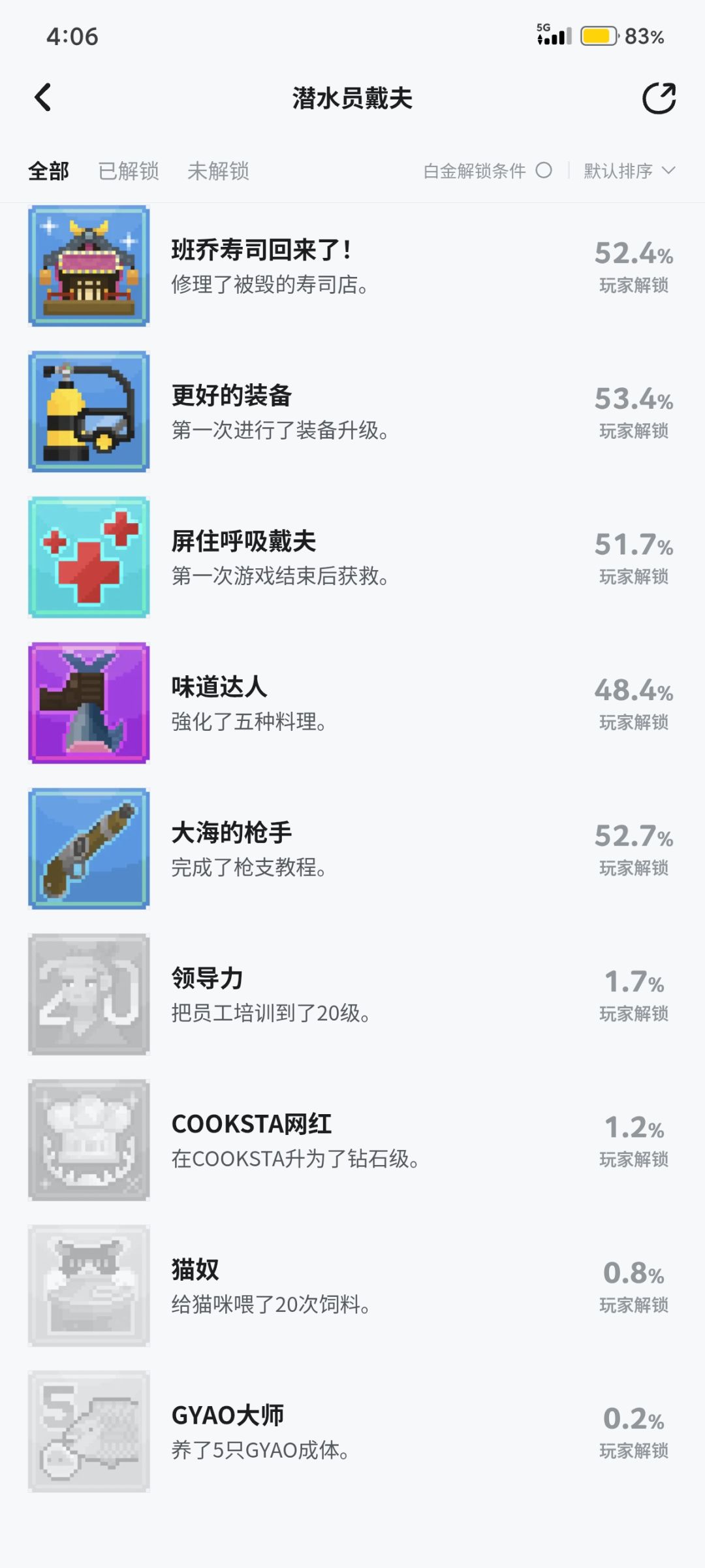 成就有bug 2