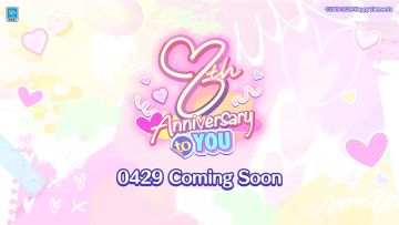 【周年预告!!】偶像梦幻祭8周年 将于4月29日正式开启！