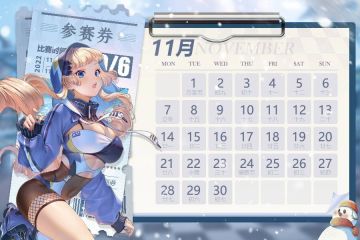 日历壁纸|崭新的十一月从新的日历壁纸开始！