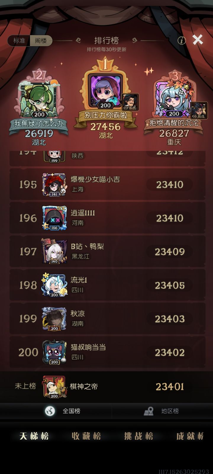 有点意思,差一分截图