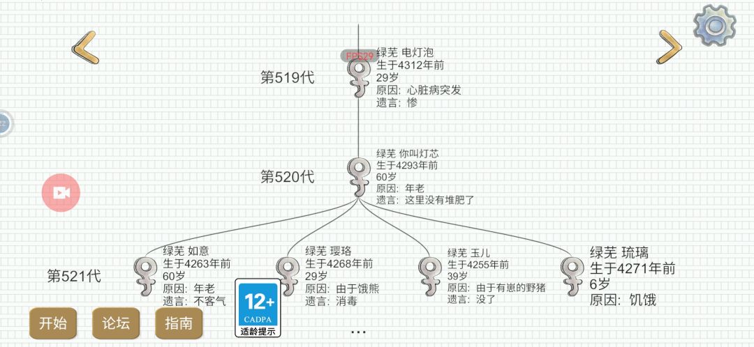 竟然发现绿芜家最后一代是我的后代 4