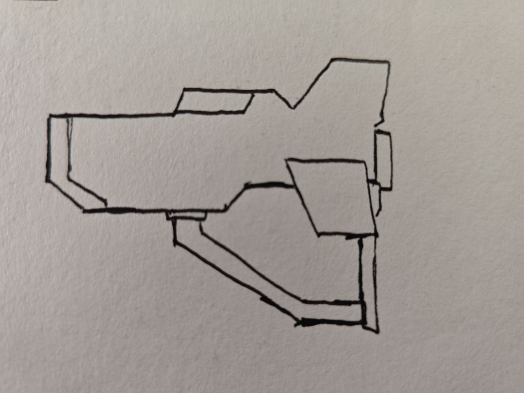 参赛作品草图。 3