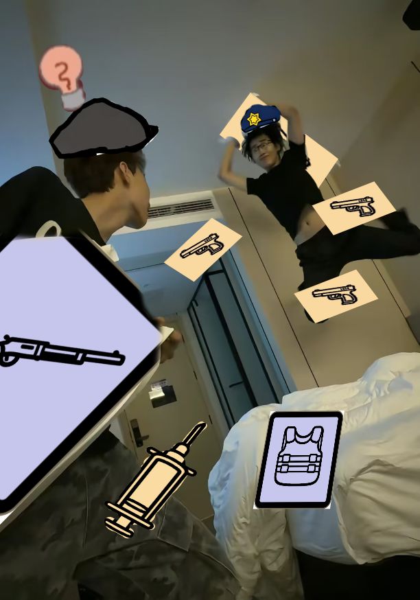 第二天晚上,参谋与义警互相访问时:截图