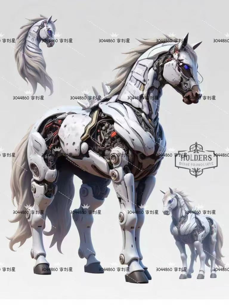 【麦芬骑行兽涂装设计大赛】机械战马 1