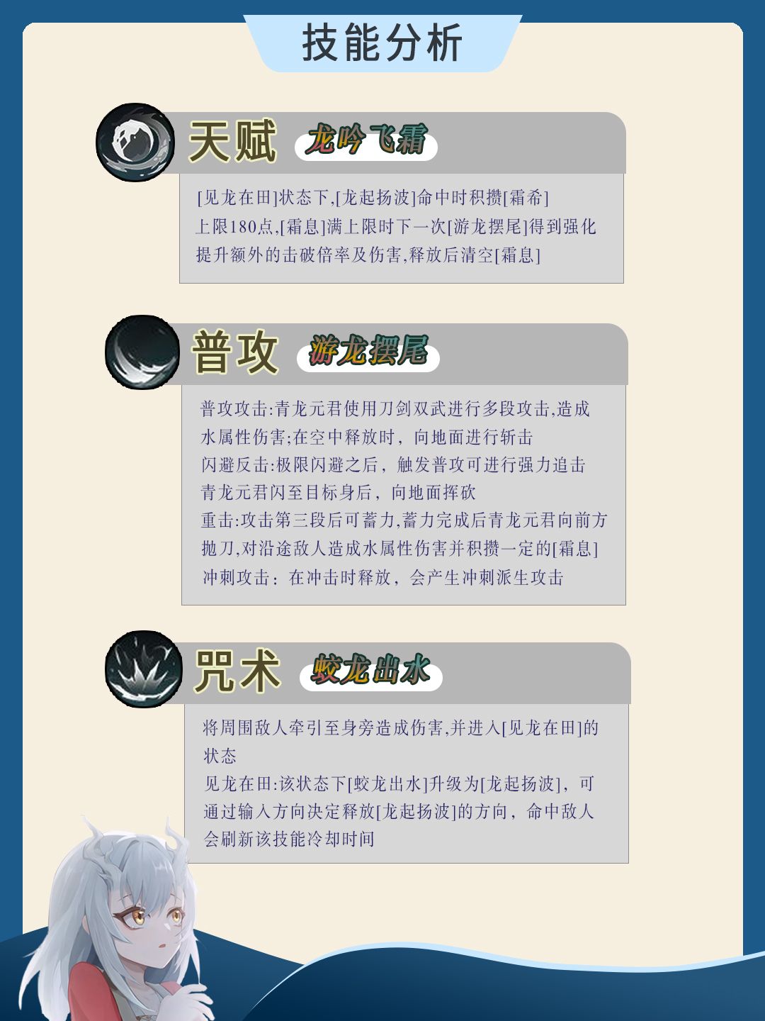 【归龙潮】龙女全方位一图流讲解 3