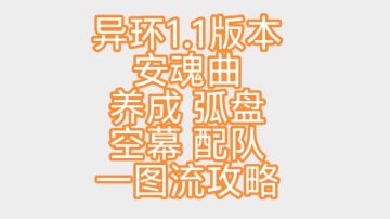 异环1.1版本安魂曲养成弧盘空幕配队一图流攻略
