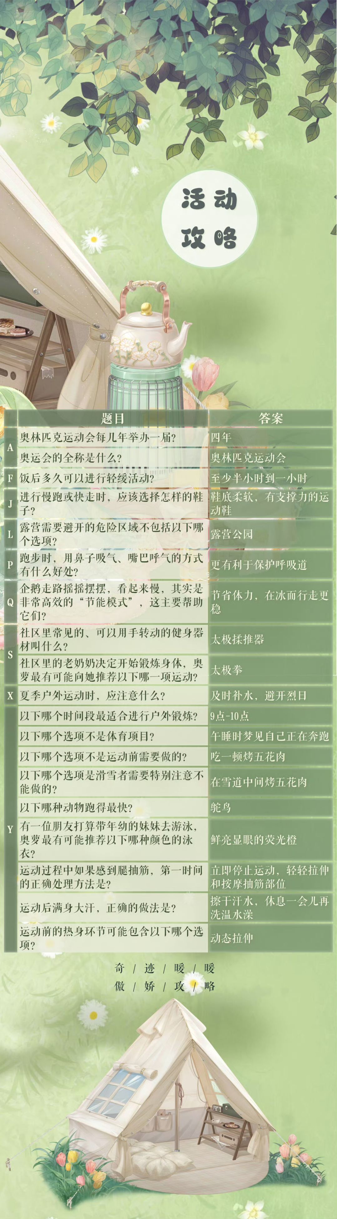 晴风茶憩题库答案攻略来自傲娇攻略组截图