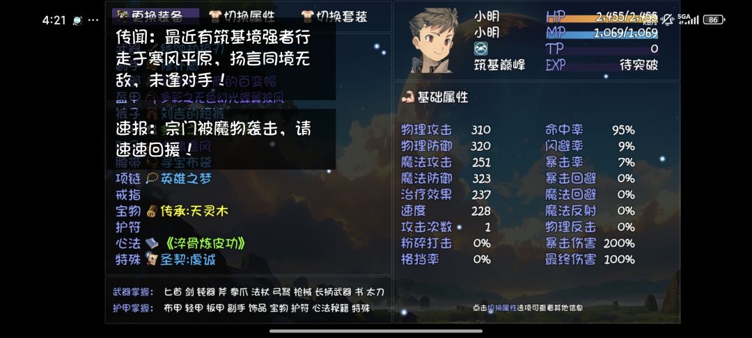 纯新人推荐过渡流派:圣光板甲（简化）截图