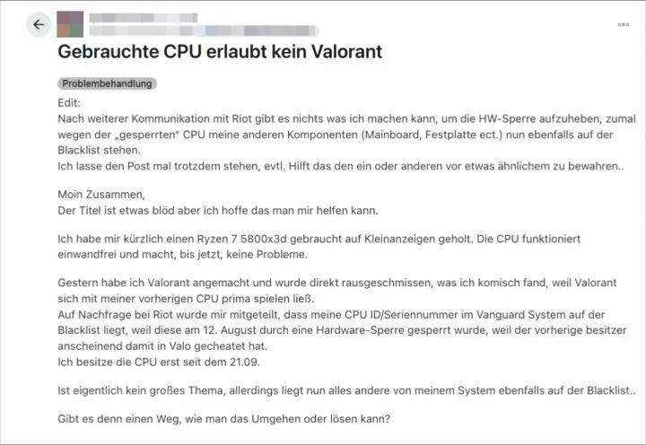 买二手CPU送封号,无畏契约连坐主板硬盘!截图