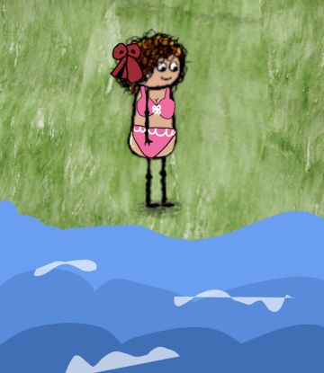 穿比基尼去游泳