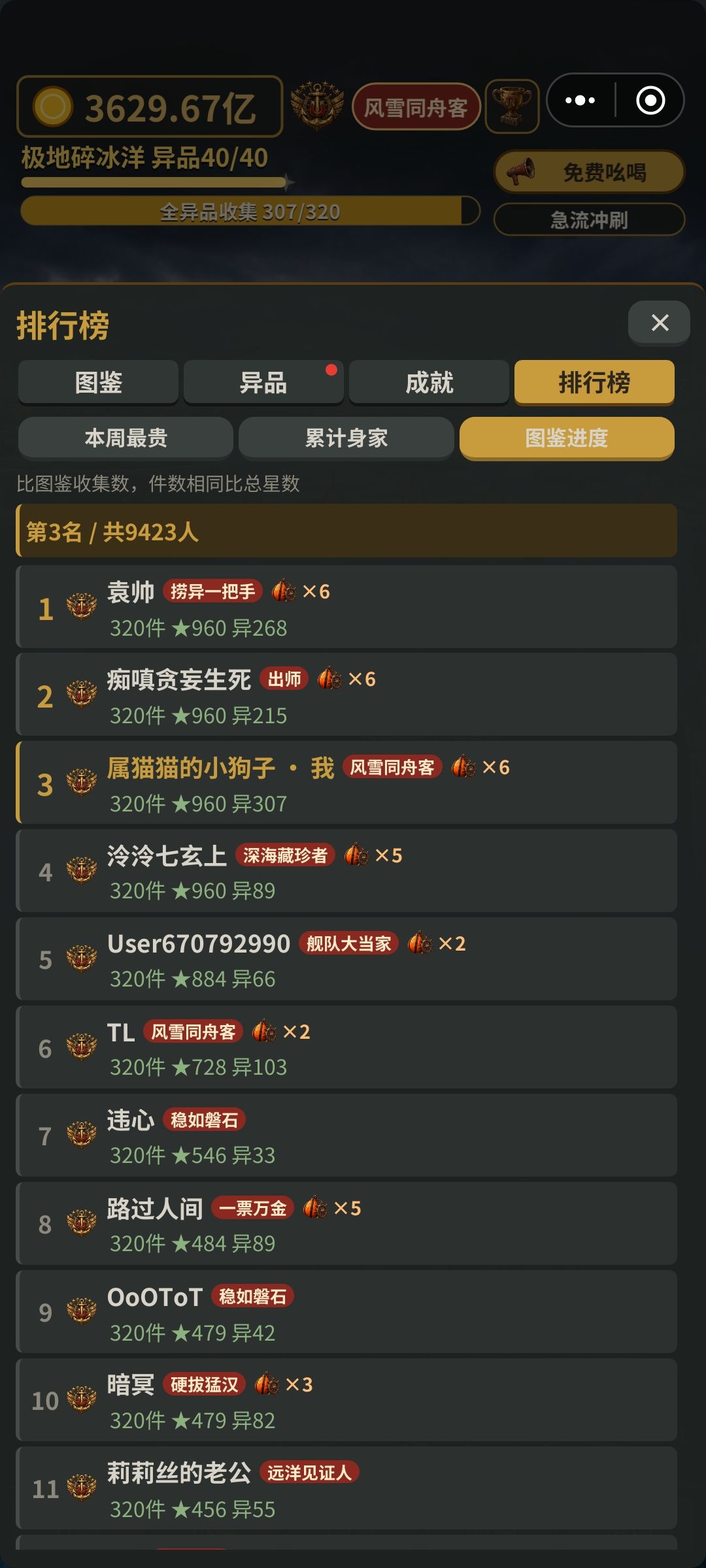 想知道这个排行榜是按什么规则排的 1