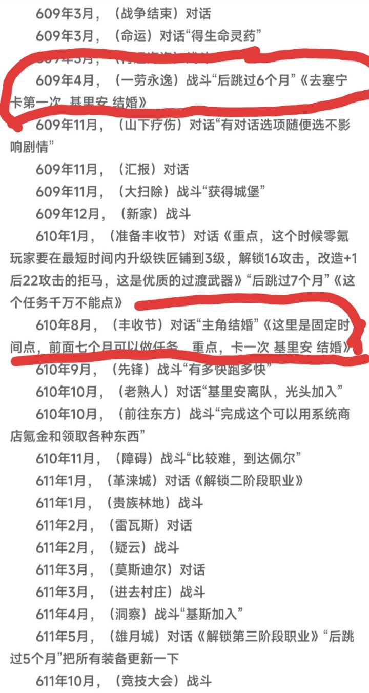 基里安 结婚 小攻略截图