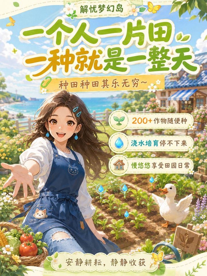 一个人一片田一种就是一整天 1