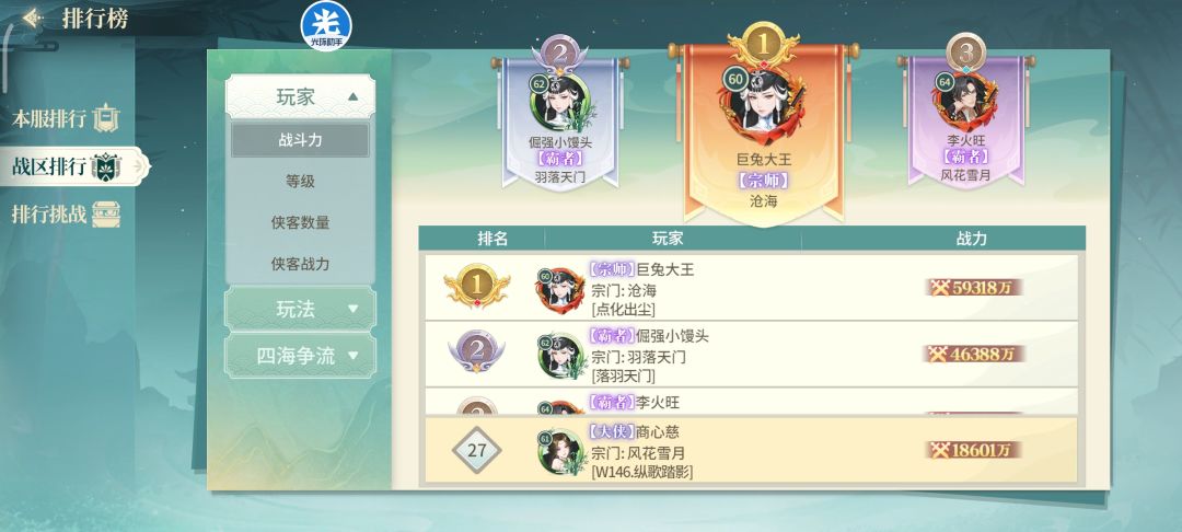 零氪玩家 (开服第23天 战力1.8亿) 5