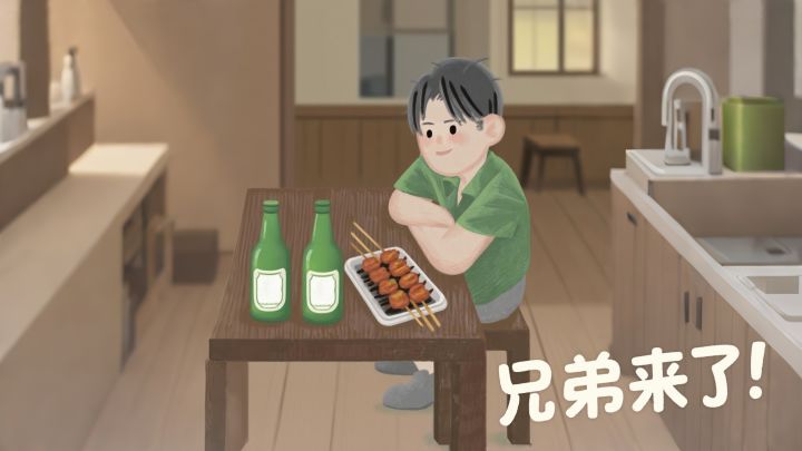 我兄弟们讲义气这一块截图