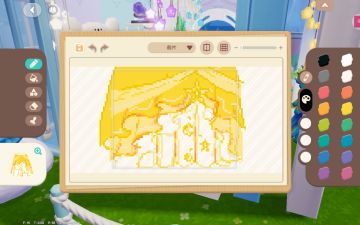 可爱黄色蓬蓬裙，简单易画。ʕ•ﻌ•ʔ