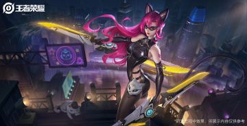 小妲己爆料|阿轲-暗夜猫娘皮肤特性升级研发过程中效果展示视频