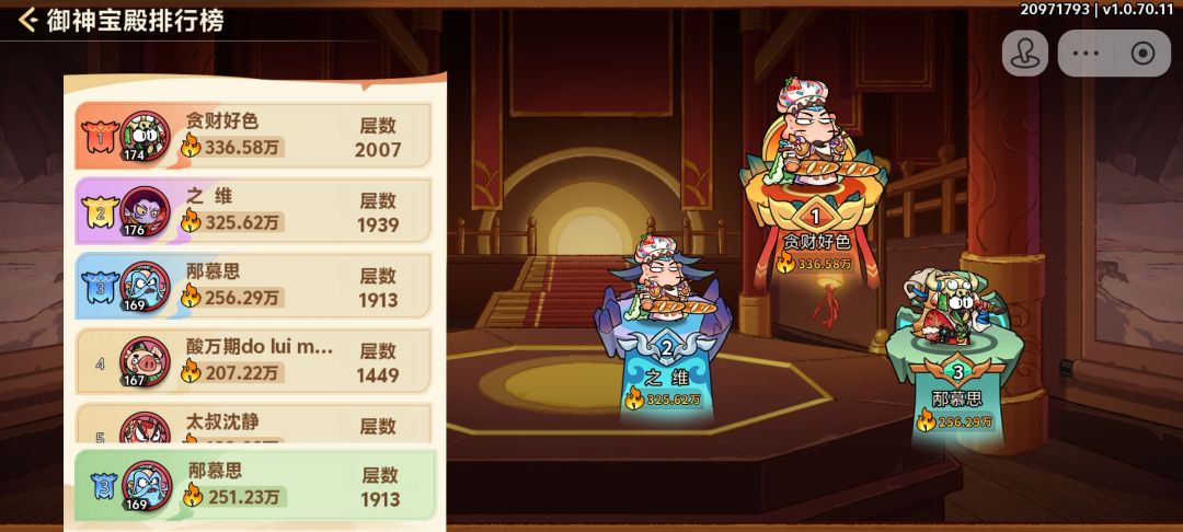 你们多少战力,多少层塔了? 1