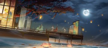 【中秋贺图】您有一封来自大靖的信笺，请查收