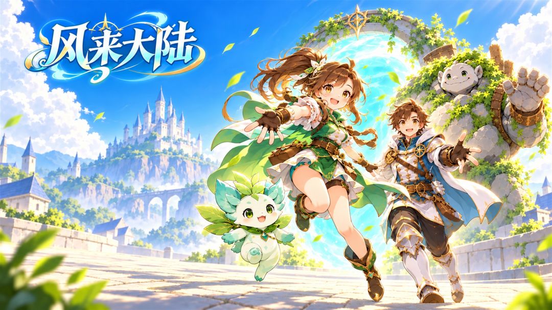 【官方入驻】《风来大陆》来 TapTap 啦!真·托管挂机,告别爆肝 1