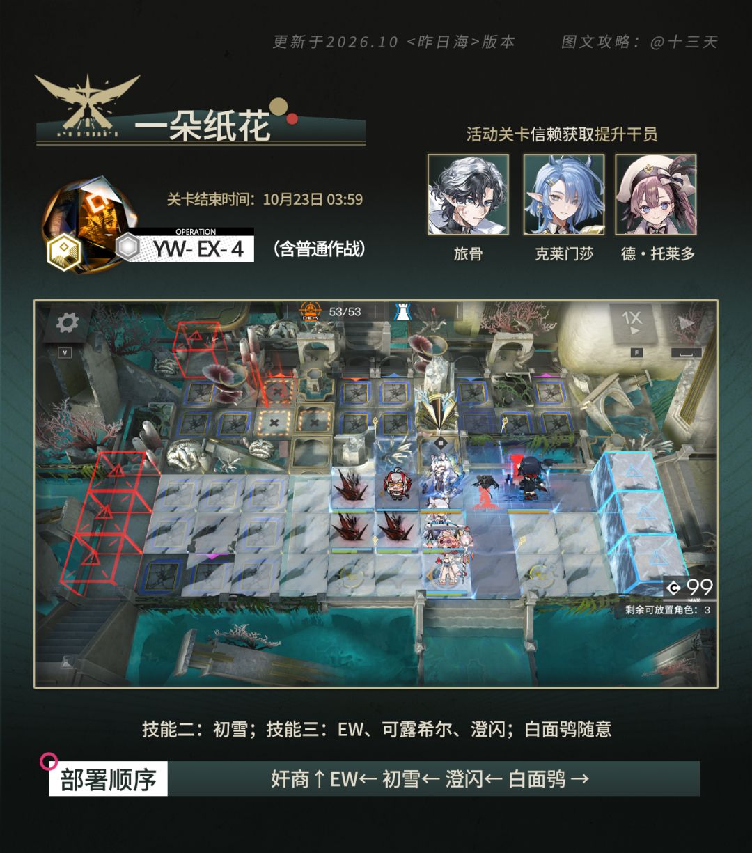 「昨日海」YW-EX1~8突袭攻略 5