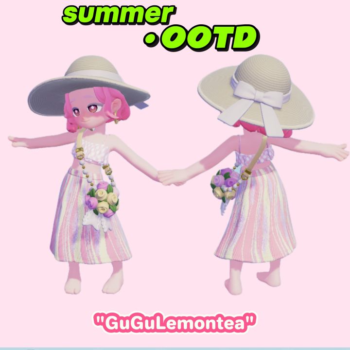 这次是夏日OOTD,实在是太热啦!截图